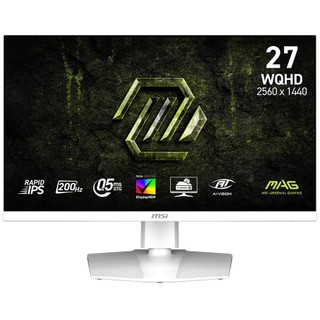 MSI 微星 MAG 274QRFW E20 27吋 IPS 2K200Hz 電競螢幕