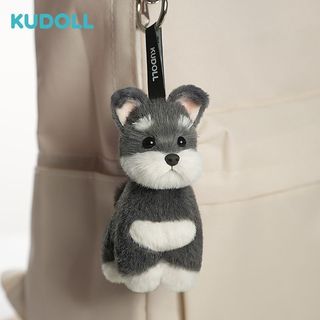 有點好物🐱【KUDOLL模擬雪納瑞掛件】庫島玩偶 雪納瑞毛絨掛件 模擬翹鬍子狗狗 玩偶包掛飾 生日禮物 七夕禮物 禮物