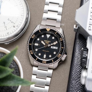 SEIKO 精工 5 Sports系列水鬼 黑金 SRPD57K1 43mm【Watch On-line Store】
