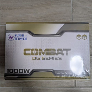 SUPER FLOWER 振華 COMBAT DG 1000W ATX3.1 金牌直出電源供應器 全新未拆封