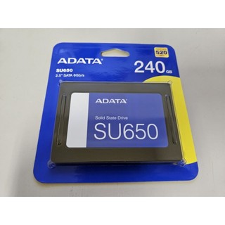 全新 ADATA 威剛 Ultimate SU650 240G SSD 2.5吋固態硬碟