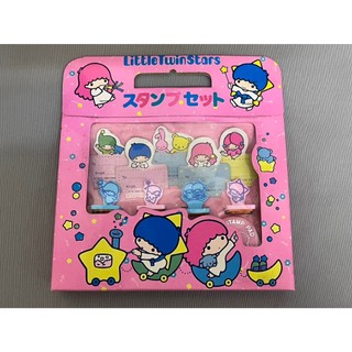＜採芳小舖＞Kiki&Lala Sanrio 1985 印章 Little Twin Stars 小雙星 三麗鷗