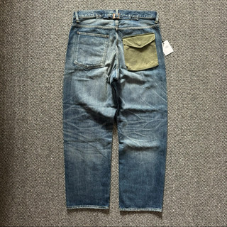【𝑪𝑱𝑴𝑭】MADNESS 24AW 5P DENIM PANTS十週年 北京限定錐形水洗牛仔褲 餘文樂同款 寬鬆長褲