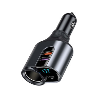 Songwin嚴選 AD-PD800 萬向車用充電器127W(PD+USB-A+Type-C)