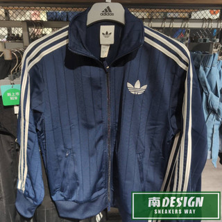 南🔥2026 8月 ADIDAS PINSTRIPE FIREBIRD 運動外套 寬鬆 拉鍊口袋 女款 藍 KS9983