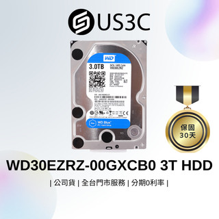 WD WD30EZRZ-00GXCB0 3T HDD 傳統硬碟 二手硬碟 二手品
