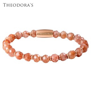 【THEODORA'S】曙光綻放｜太陽石礦石手鍊 女款【希奧朵拉】太陽石手鍊 天然礦石 能量 女生手鍊 能量手練