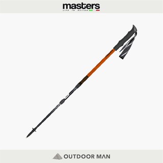 [Masters] 登山杖 超輕避震 橘 (MA01ST2519)