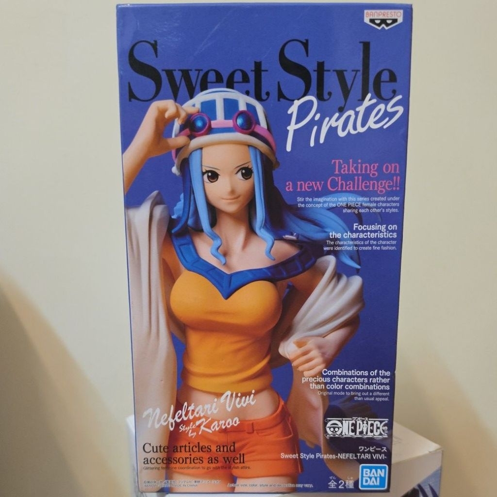 海賊王 BANPRESTO Sweet Style Pirates 薇薇 薇薇公主 代理 正版 長盒 公仔