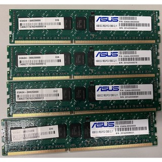ASUS 8GB ECC-REG DDR3 PC3-12800 CL11 伺服器用記憶體 SKhynix晶片