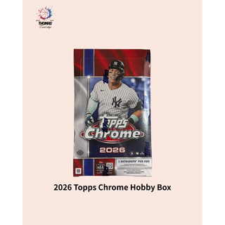 【 Thomas 】 2026 Topps Chrome Baseball Hobby Box 球員卡盒