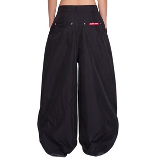 PUSH PUSH SONIC PANTS 布標 寬鬆長褲 (黑色) 化學原宿