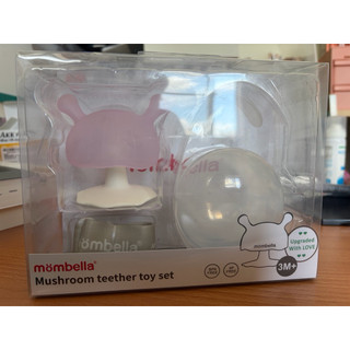 全新 mombella 啾比小蘑菇固齒器