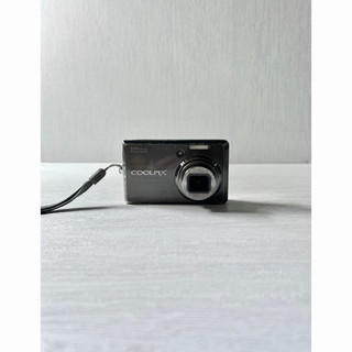 Nikon CoolPix S600復古CCD數位廣角卡片相機鐵灰色