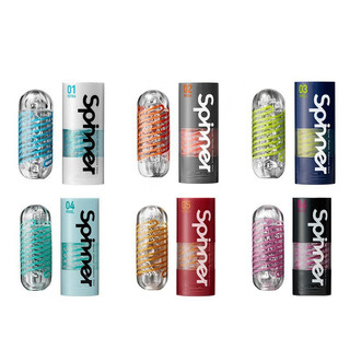【隔日到貨】TENGA SPINNER 自動迴轉旋吸自慰杯 波刀紋 六角槍 圓盤盾 可重複使用 自慰器 飛機套 飛機杯