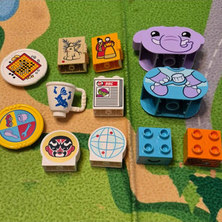 全面出清不補【點點小豆】LEGO 樂高積木 DUPLO 得寶 標誌 圖案 組合 全新 如圖！23