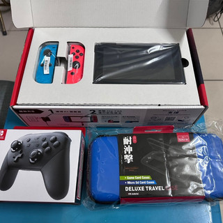 (二手)任天堂 Nitendo Switch 1 電力加強版 含所有配件