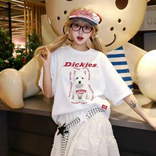 ［FJ select］Dickies 復古 可愛 文字環繞 小狗狗 短T