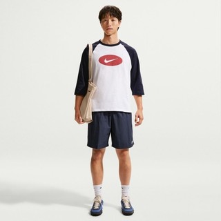 【NIKE 耐吉】短褲 男 運動褲 寬鬆 AS M NK CLUB SPORT SHORT 藍 IF0845451