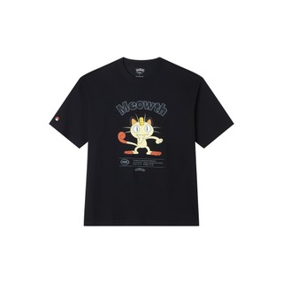 GIORDANO 男裝寶可夢印花短袖T恤 Pokémon系列 01096434