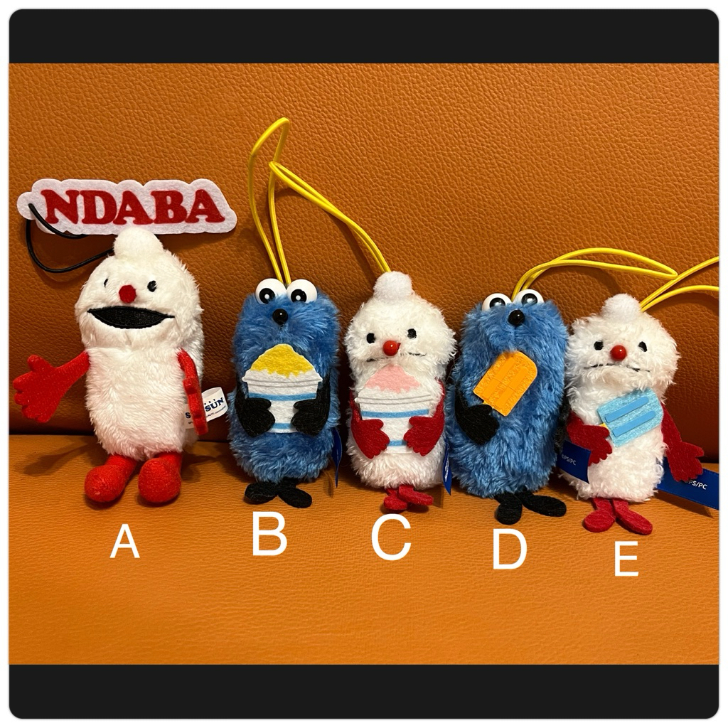 現貨 隔日到 夏日版Puppet Sunsun毛絨娃娃吊飾 帕比順順 塑膠眼 可愛 nonnon 正品正貨 日本 禮物