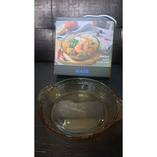 SNAPWARE Amber 晶彩琥珀耐熱玻璃烤盤7吋1入組