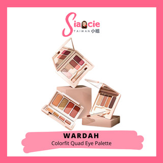 Wardah Colorfit Quad Eye Palette - Eyeshadow 4 in 1