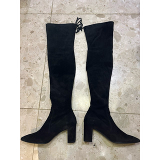［自售］Stuart Weitzman 經典尖頭過膝高跟靴｜Over-the-Knee Boots