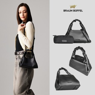 【BRAUN BUFFEL】薇拉-B 小肩包-黑色(德國小金牛台灣總代理)/BF877-51-BK