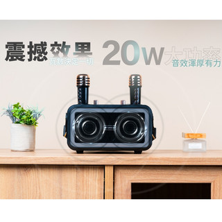 SANSUI 山水 質感黑 百變小歌姬無線行動KTV SKTV-K33 藍芽5.3 質感黑 代理商公司貨