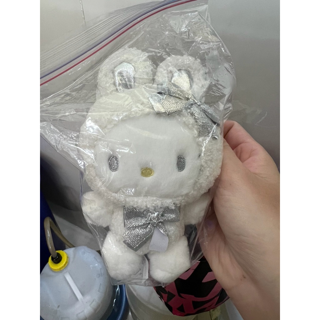 全新轉賣三麗鷗美日本聖誕節美樂蒂吊飾+復古美樂蒂大頭伸縮票卡夾+粉色手持美樂蒂風扇+曬傷和服hello kitty