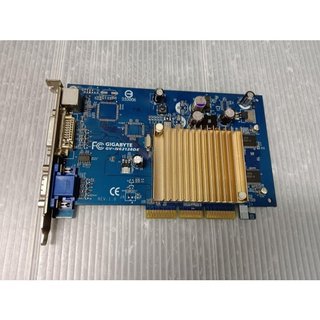 電腦雜貨店→二手 技嘉GV-N62128DE 128MB AGP 顯示卡 二手良品 $700