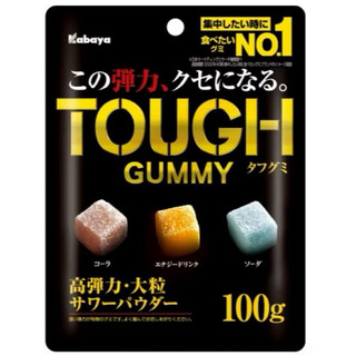 現貨～日本 UHA 味覺糖 軟糖汽水葡萄KABAYA TOUGH 超彈力葡萄軟糖