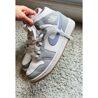 Air Jordan 1 Mid Wolf Grey 造訪 1 AJ1 高筒
