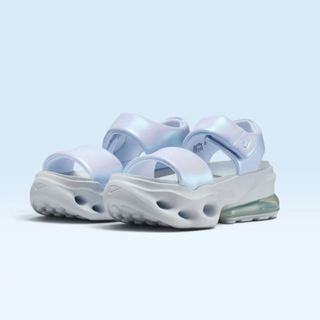 Nike Air Max Halo 男女同款涼鞋 舒適柔軟 緩震拖鞋 沙灘鞋 休閒涼鞋 冰川藍