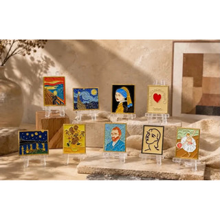 現貨 韓國 釜山 Arte Museum 世界 名畫 扭蛋 mini框 master piece 轉蛋 確認款