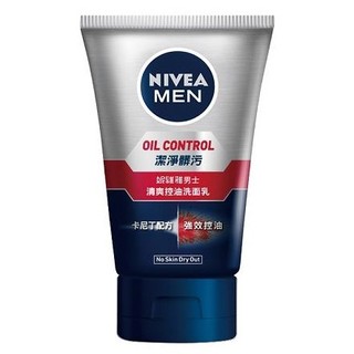 (蝦皮VIP滿49免運)勾選10%蝦幣回饋券 NIVEA妮維雅男性清爽控油洗面乳100g 男仕洗面乳 妮維雅男士洗面乳