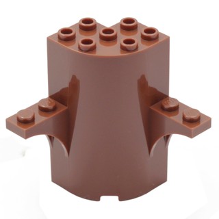 COOLPON｜這是樂高®LEGO®的正版零件 紅棕 1/4圓弧磚 3x3x5 60373 6276850