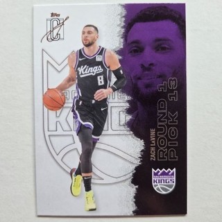 拉文 Zach Lavine topps signature series選秀順位系列 NBA球員卡