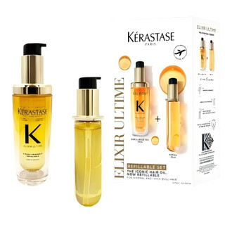 全新正品🌈附提袋 巴黎 KERASTASE 巴黎卡詩 山茶花香氛護髮油 黑鑽香氛護髮油75ml 卡詩新版髮油 替換芯