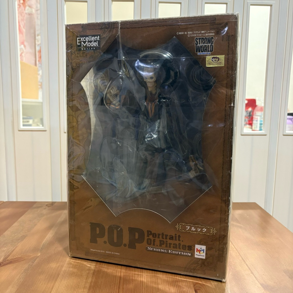 【現貨】 金證 海賊王 布魯克 強者天下 劇場版 STRONG WORLD 強者天下 布魯克 P.O.P 航海王 公仔