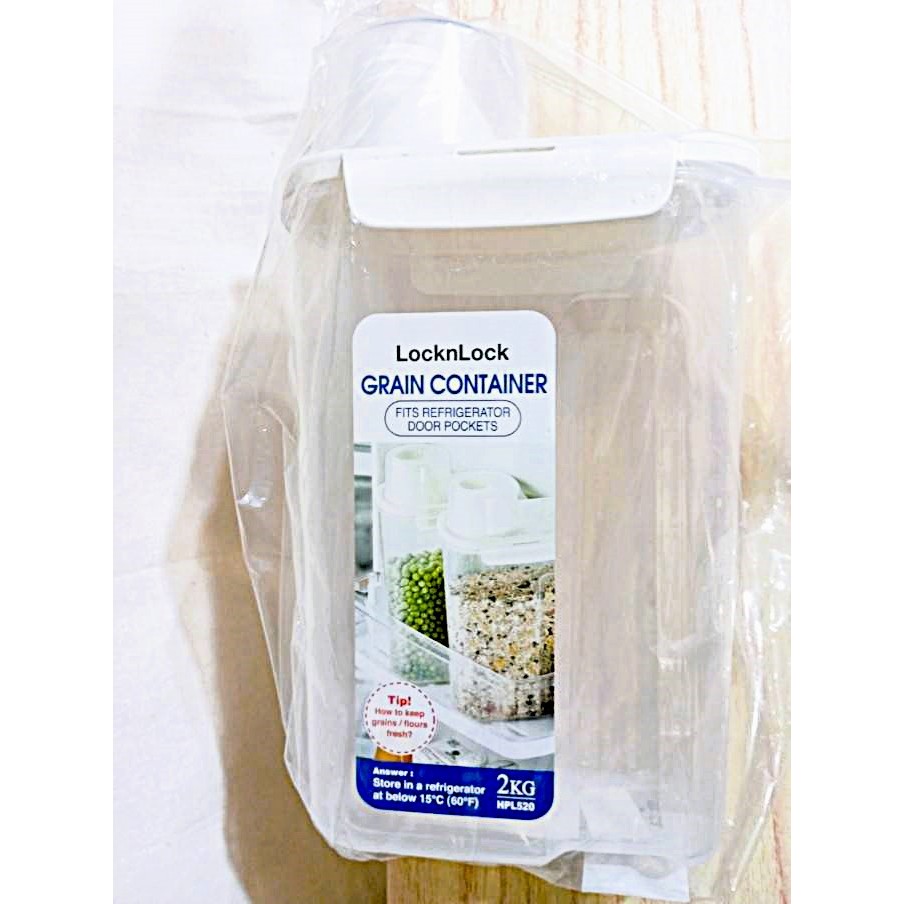 (10%蝦幣回饋/免運) 樂扣樂扣 LocknLock 2.4L HPL520 穀物收納桶 收納 儲米桶 儲米箱 穀物箱