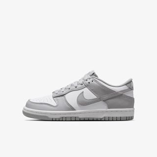 NIKE DUNK LOW GS 女 大童 休閒鞋 經典 灰白-FB9109123