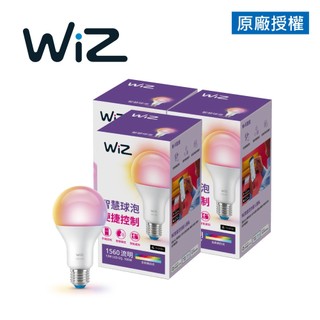 Philips 飛利浦 WiZ 13W LED全綵燈泡 3入 (PW019-3入)