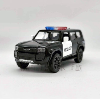 1:36 Toyota Land Cruiser 模型車 美式警車 硬派越野SUV LC250