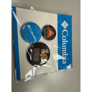 80週年紀念胸章 哥倫比亞徽章 哥倫比亞胸章 原價$380 Columbia 紀念品 Columbia 徽章