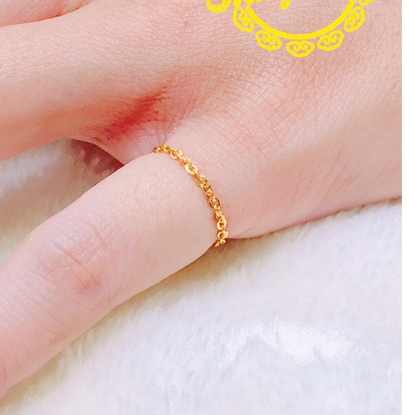 🧧銘峰銀樓🧧 純金9999 造型軟戒