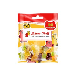 Baren-Treff 德國派對熊 綜合酸甘甜果汁軟糖50g 天然蔬果萃取 無人工色素 無麩質 無乳糖