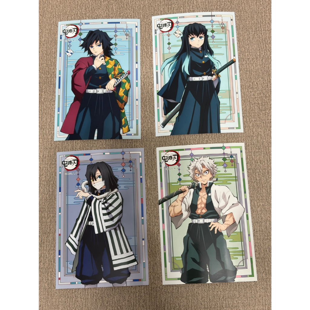 【全新現貨】鬼滅之刃 相片卡 機台隨機小卡 正版 木棉花 富岡義勇 時透無一郎 伊黑小芭內 不死川實彌 胡蝶忍 上六