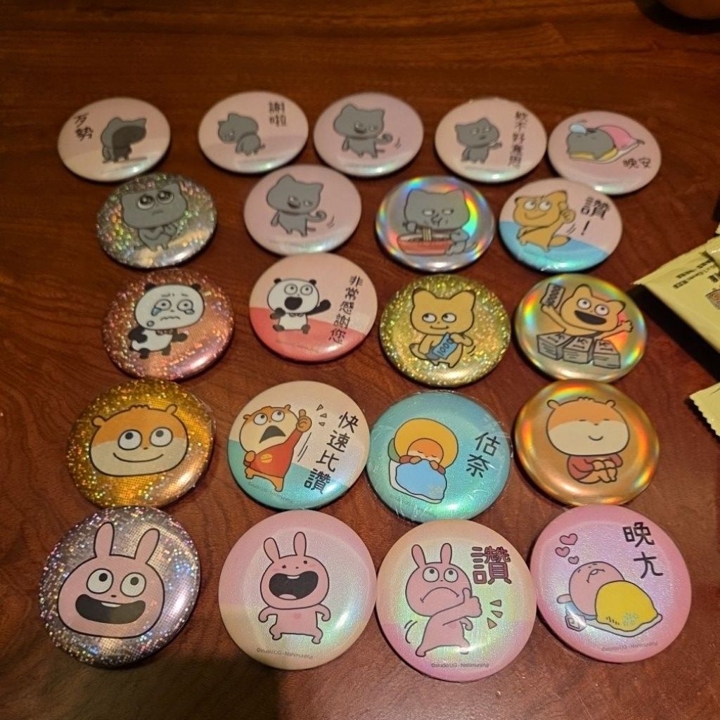 |西村裕二| 7-11限量徽章別針 戀愛兔兔開心熊貓小鼠愛錢狐狸壞壞猫咪西村優志